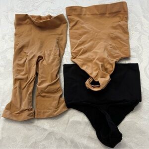 Skims Shapewear Lot of 3 Items Size S/M All NWOT Retail Value $108
